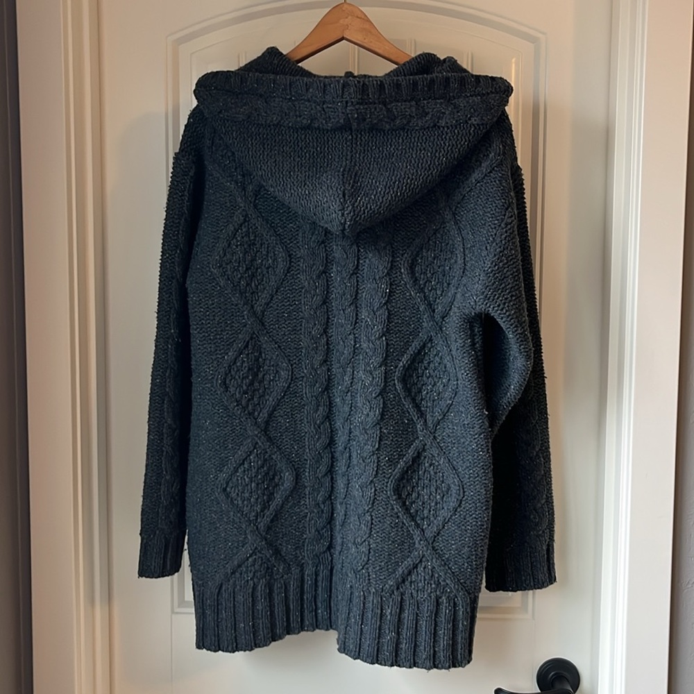 Pendleton Aran Cable Sweater Jacket - image 5